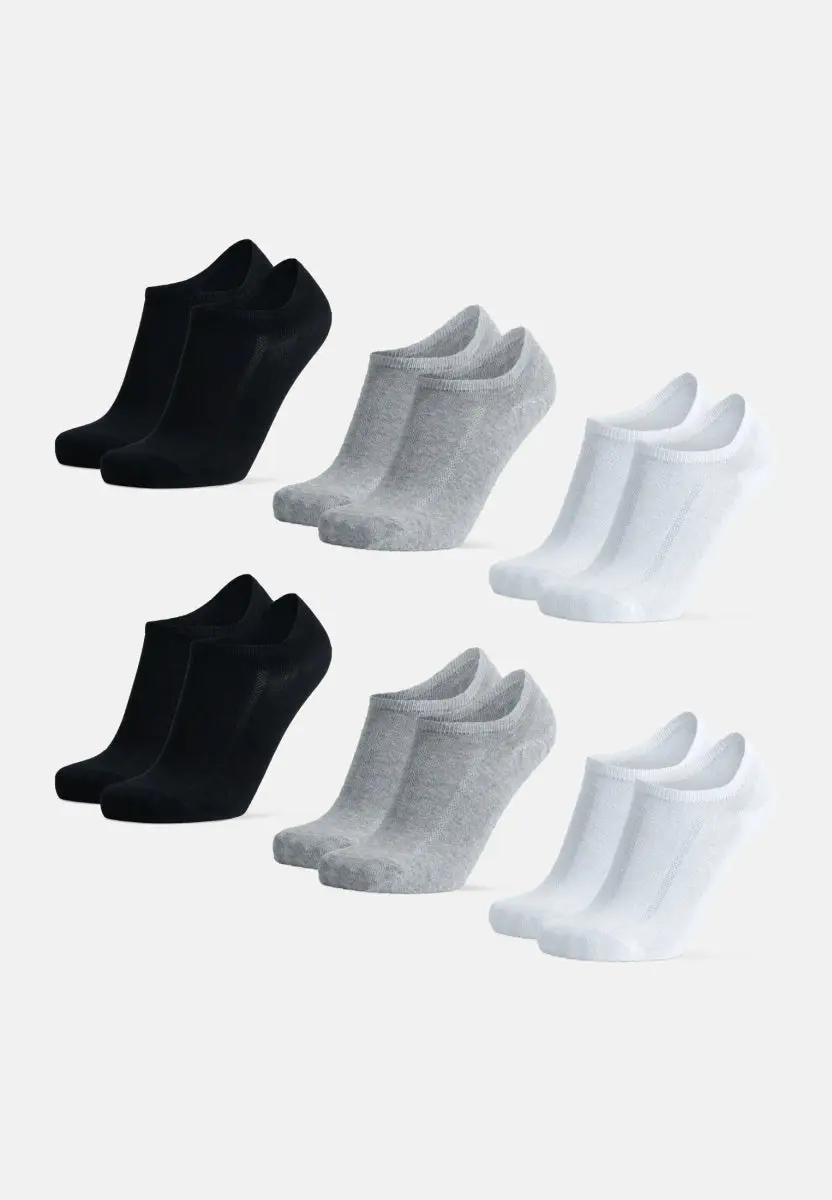 COTTON NO-SHOW STRØMPER